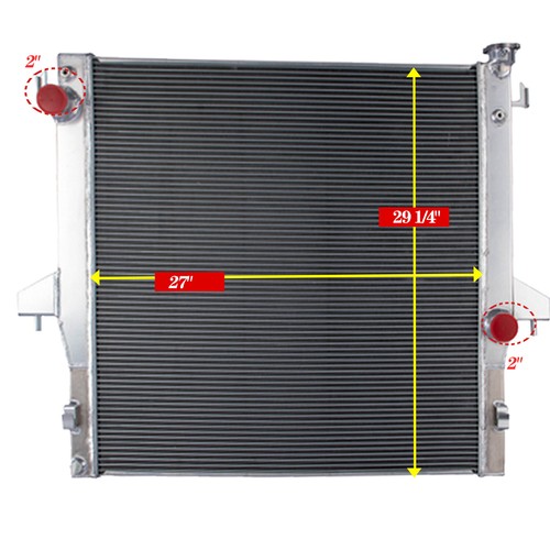 Row aluminum radiator for - aluminum,
